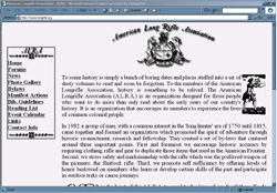 Screenshot of the American Long Rifle Association's Web Site