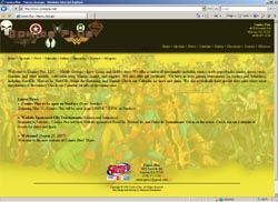 Screenshot of Comics Plus's Web Site